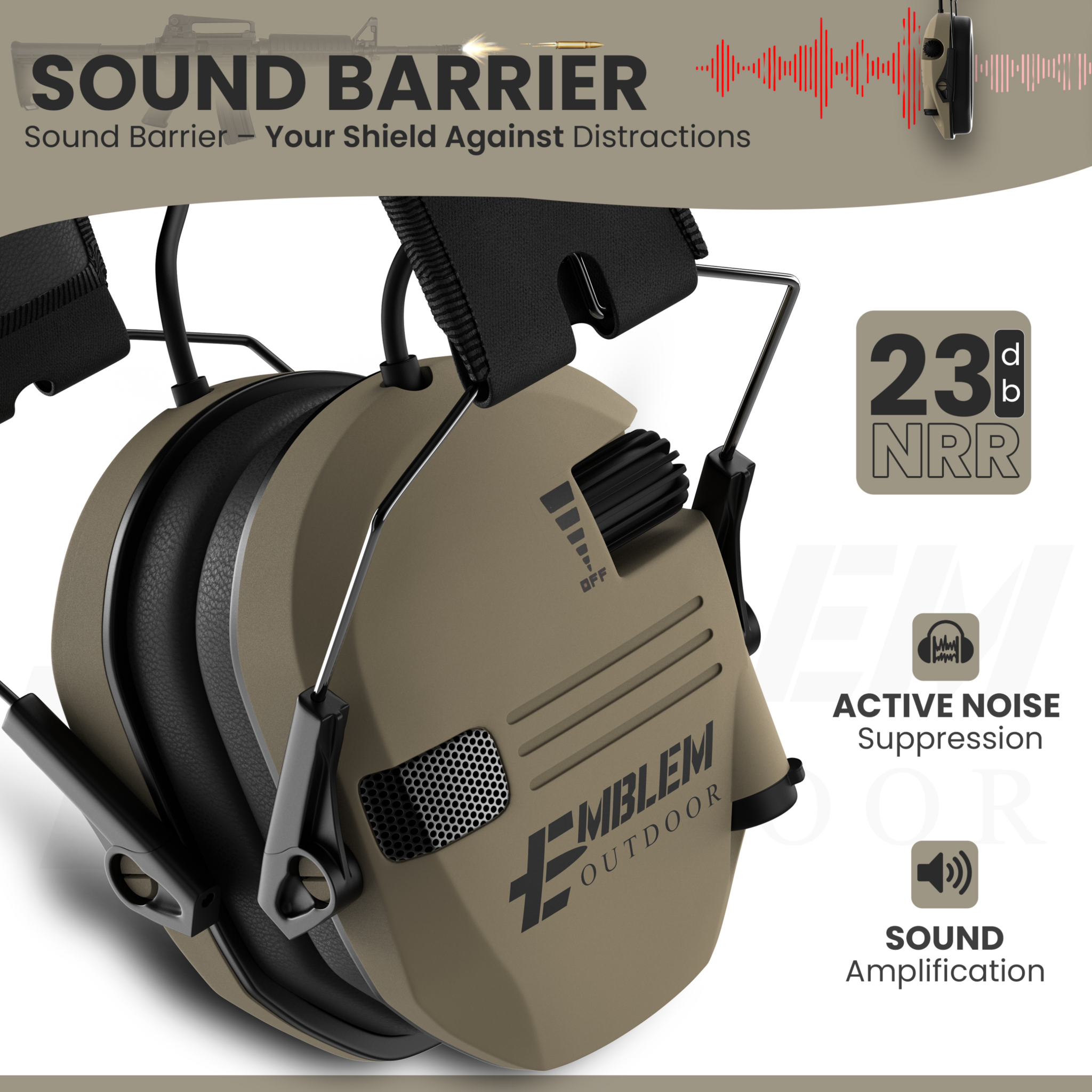 Shield Pro Electronic ear protection